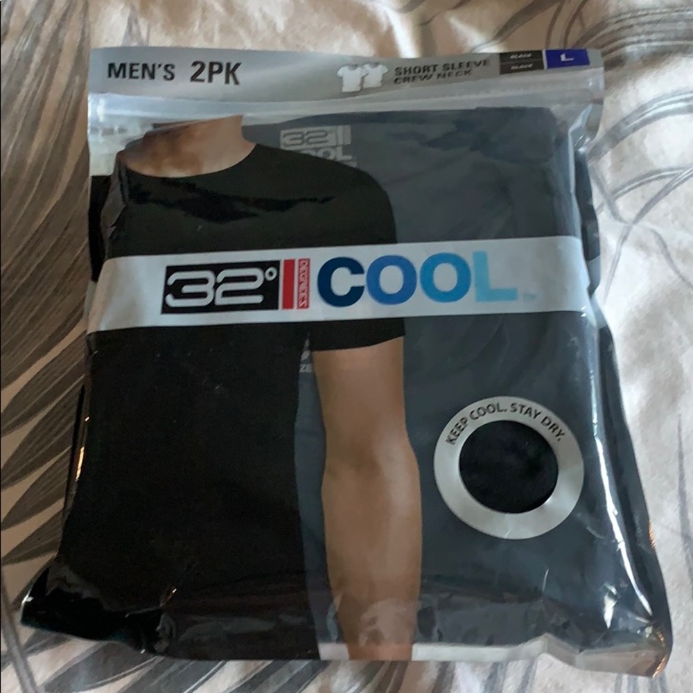 Short Sleeve Black Crew Neck